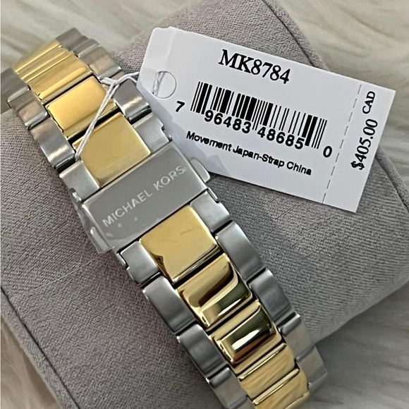 Michael Kors Men’s Chronograph Two-Tone Stainless Steel Watch
Case Size: 45mm - Picture 10 of 10